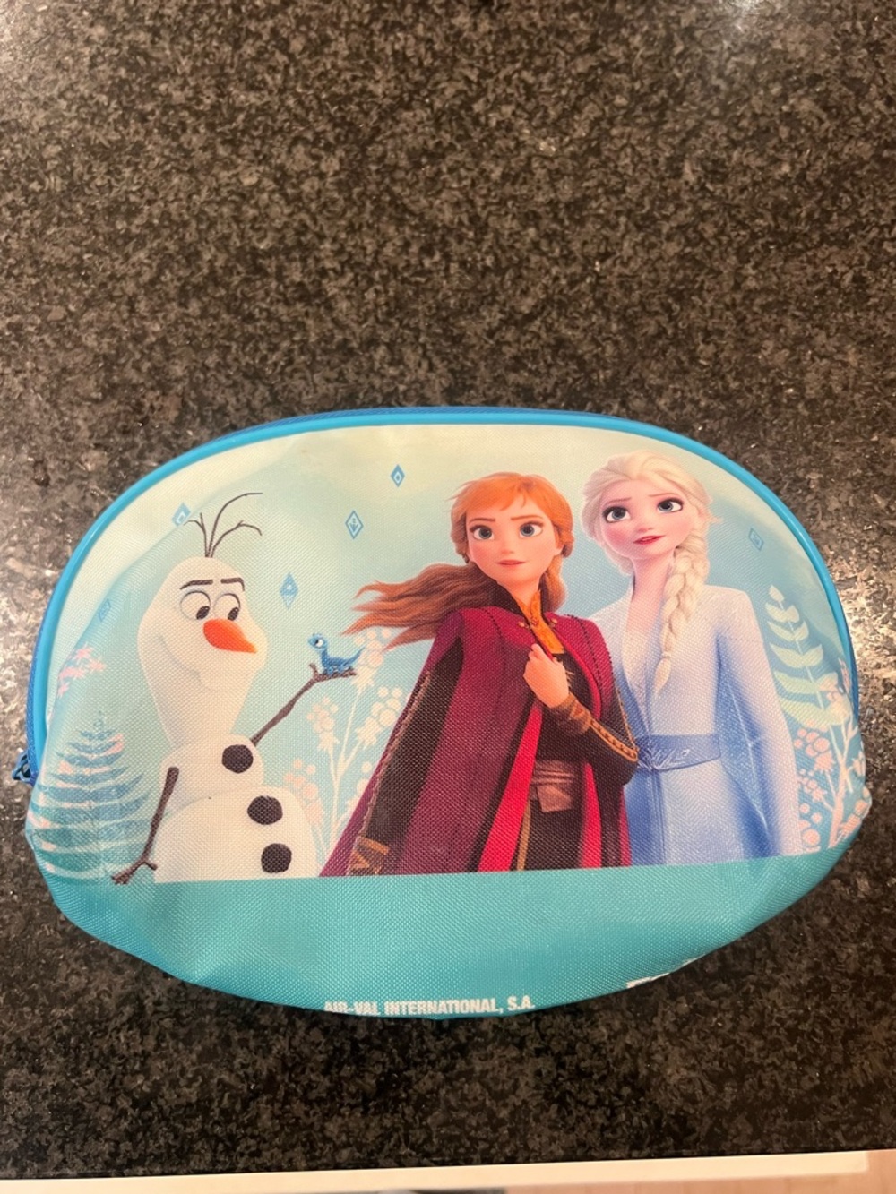 Disney Frozen Makeup Bag - Aqua Blue